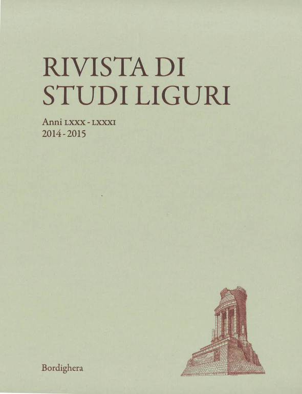 riviera24 -   Rivista di Studi Liguri 