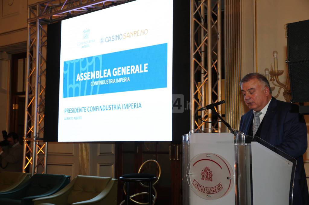 riviera24-Vincenzo Boccia a Sanremo assemblea generale Confindustria