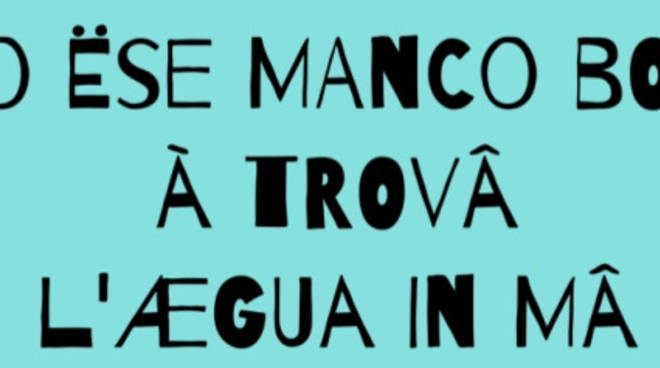 Promozione, tutela e conservazione della lingua ligure: la proposta di legge