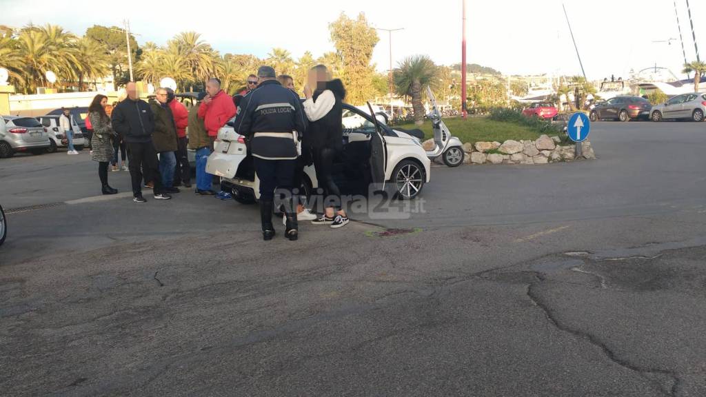 Incidente portosole sanremo