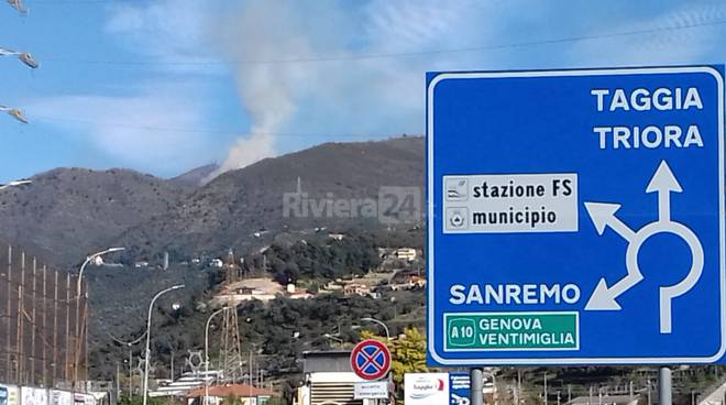 Spento l’incendio boschivo sul Monte Faudo