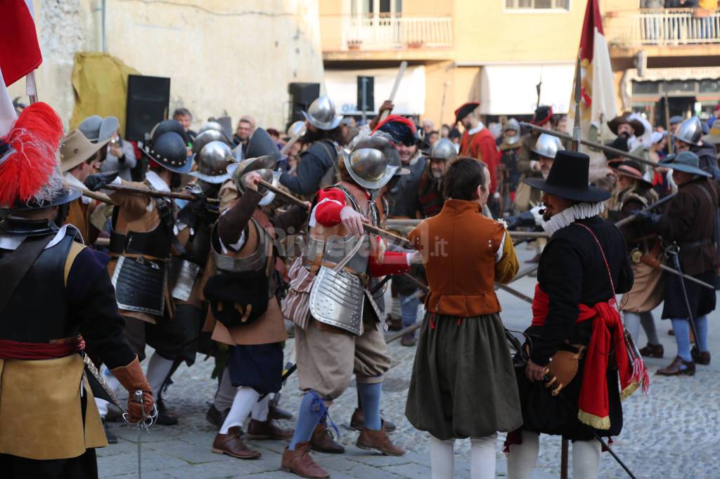 riviera24-Taggia, fino all'ultimo colpo nella rievocazione della Grande battaglia del 1625