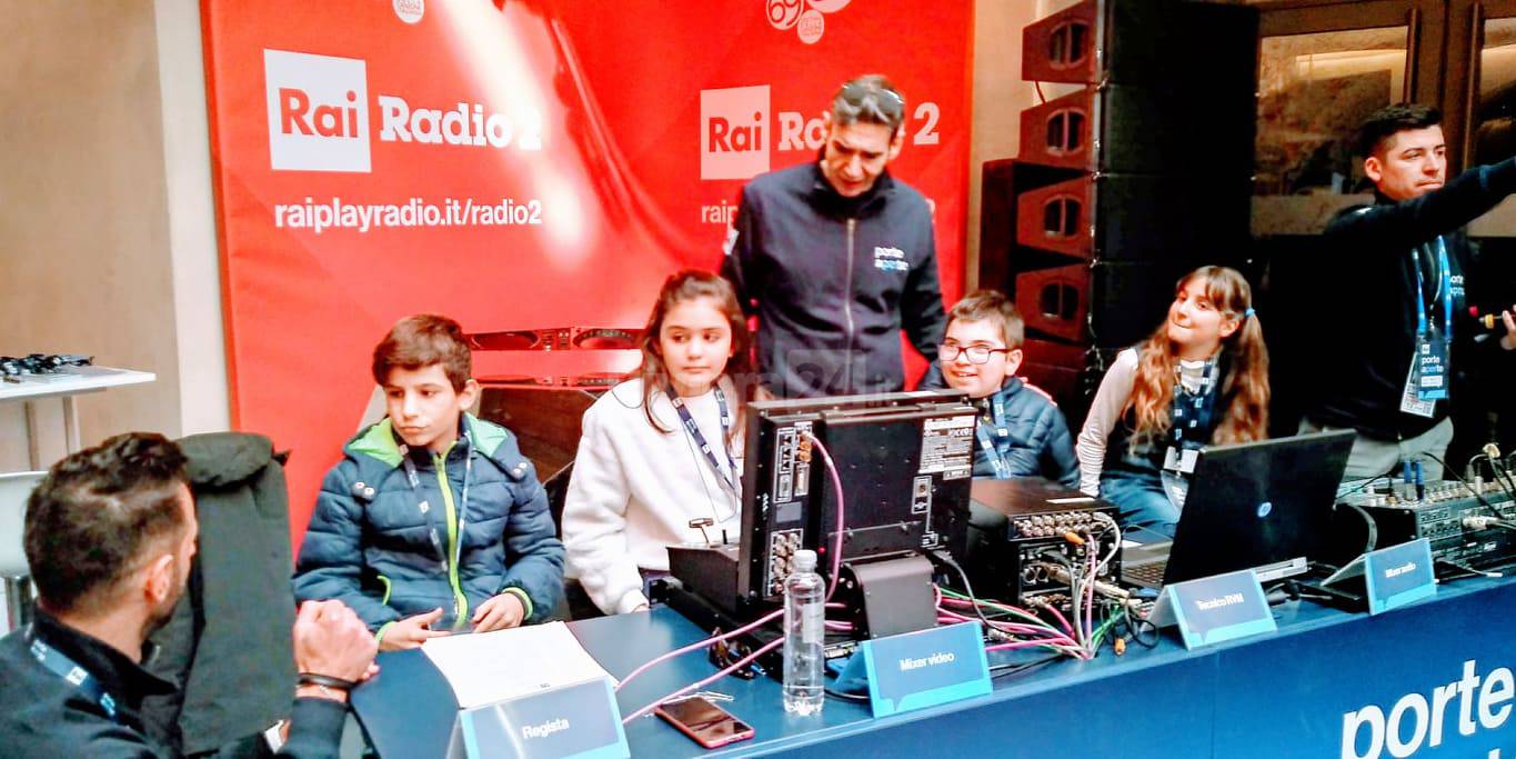 Sanremo, scuola Rubino a Rai Porte Aperte