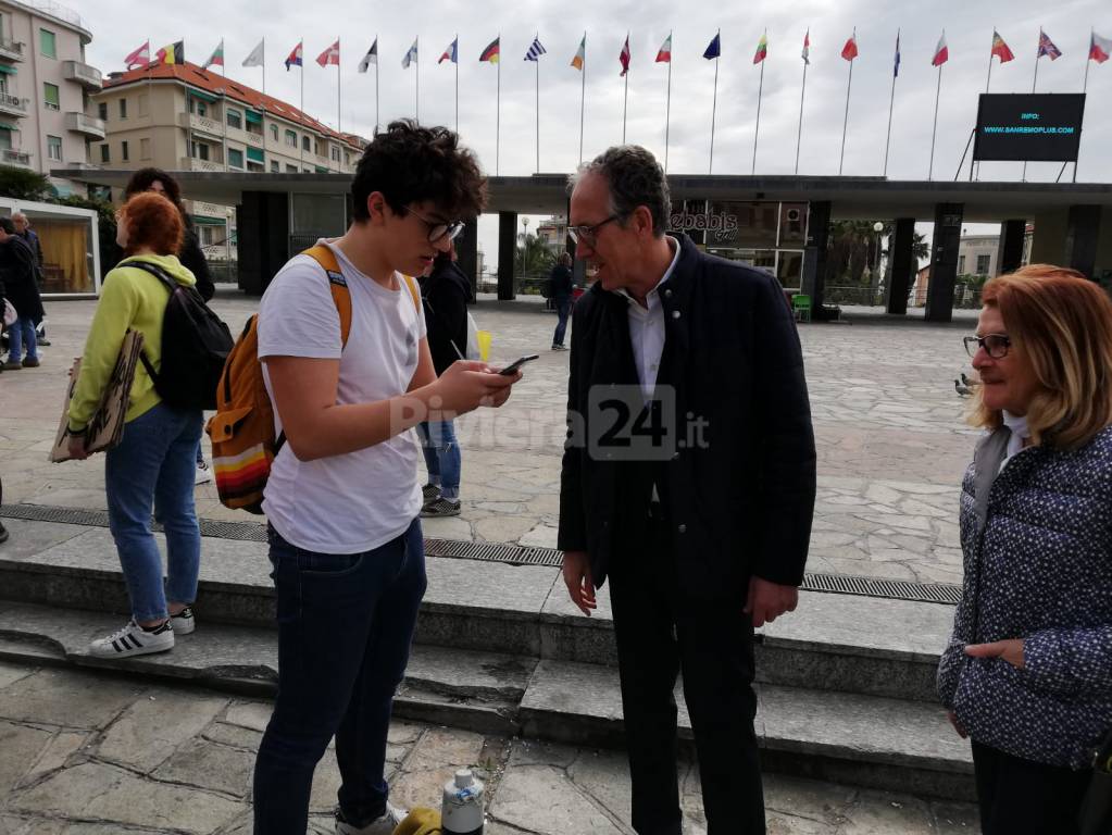 Global strike for climate a Sanremo