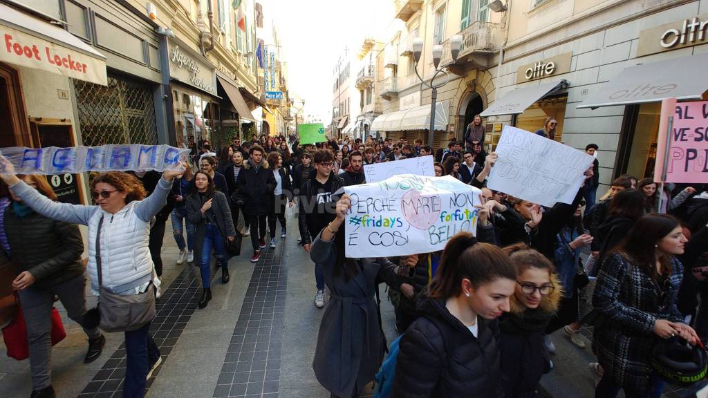 Riviera24-Global strike for climate a Sanremo