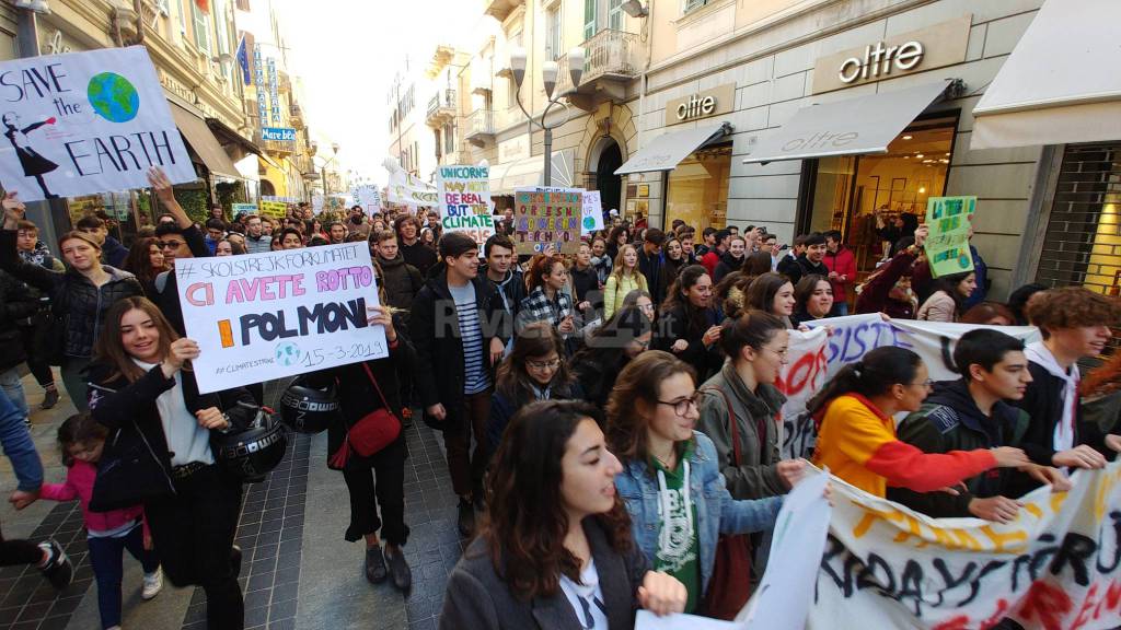 Riviera24-Global strike for climate a Sanremo