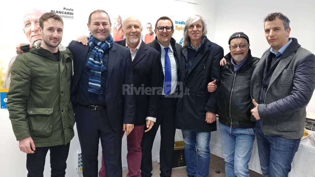 riviera24-L'inaugurazione del point del sindaco Paolo Blancardi