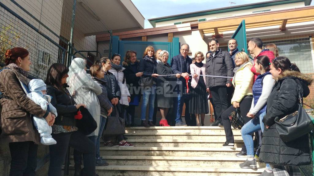 riviera24-L'inaugurazione della scuola Goretti a Baragallo