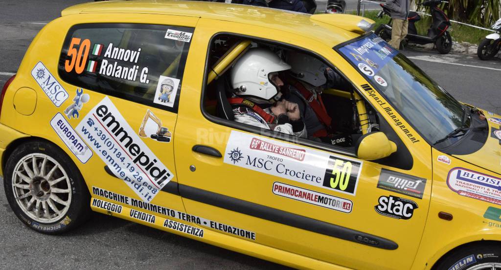 Rallye Sanremo prova speciale a Portosole