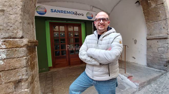 Sanremo, il candidato sindaco Alessandro Condò: “Ci giocheremo le nostre carte fino in fondo”