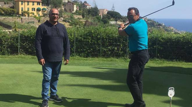 Il campione MMA Danovaro ospite del Golf Club degli Olivi