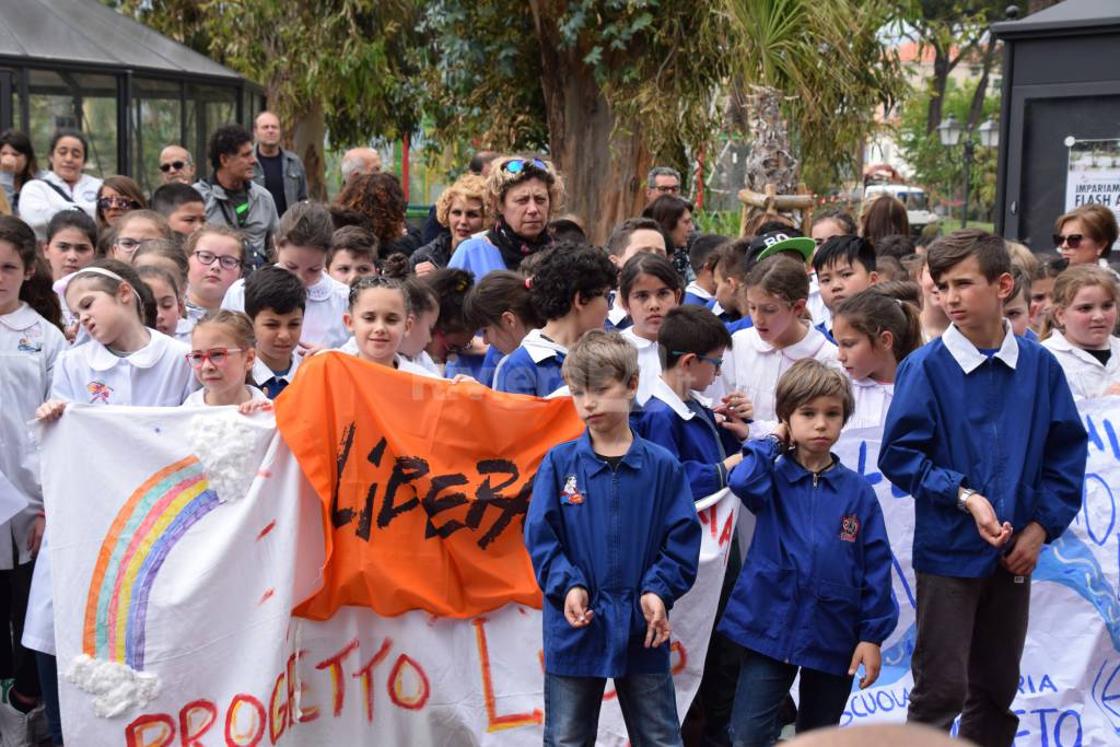 manifestazione contro mafie