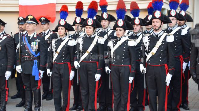 Imperia, celebrato il 205° annuale della fondazione dell’Arma dei carabinieri