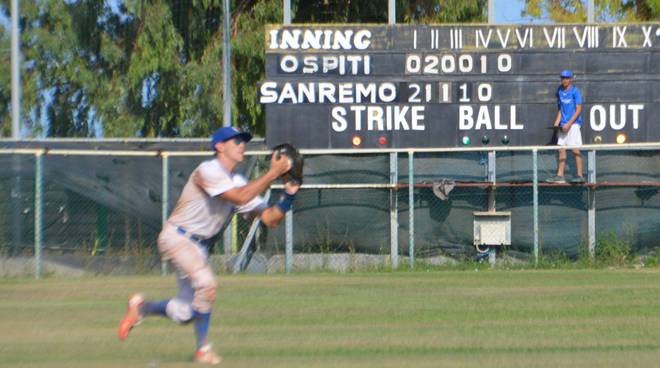 Alti e bassi per il Sanremo Baseball: una partita persa e una vinta