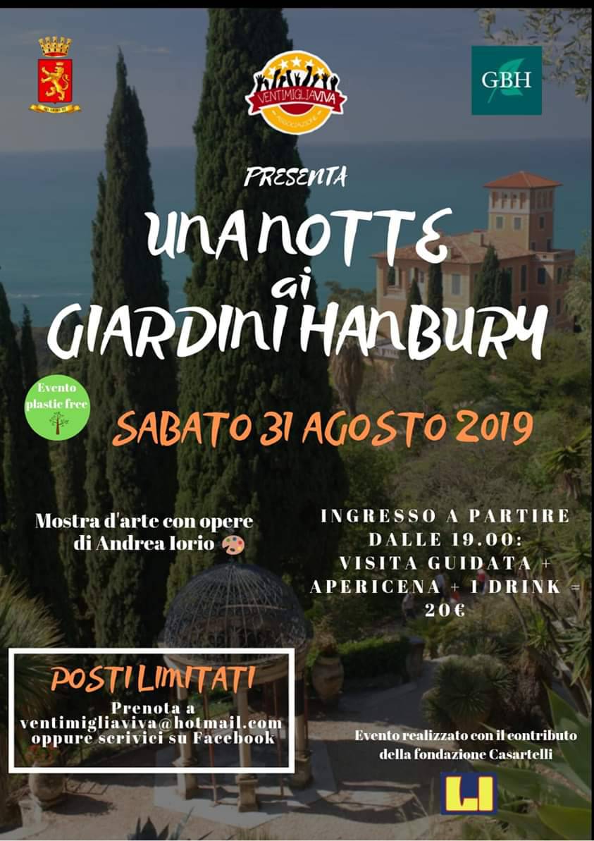 Una Notte ai Giardini Hanbury