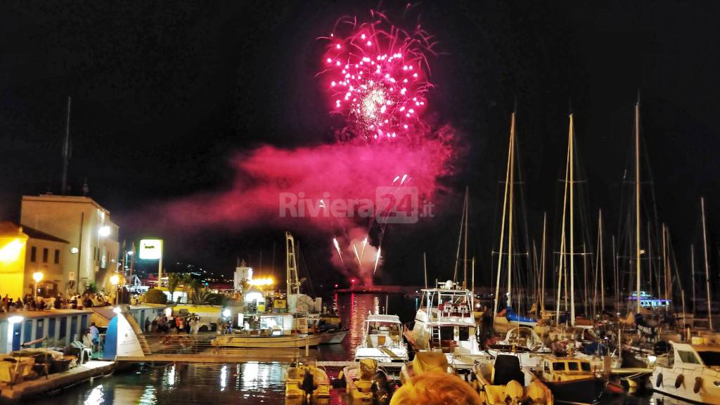 Fuochi di Ferragosto a Sanremo