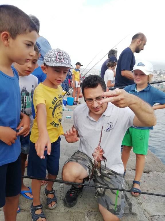 Riviera24- gara di pesca dei bambini