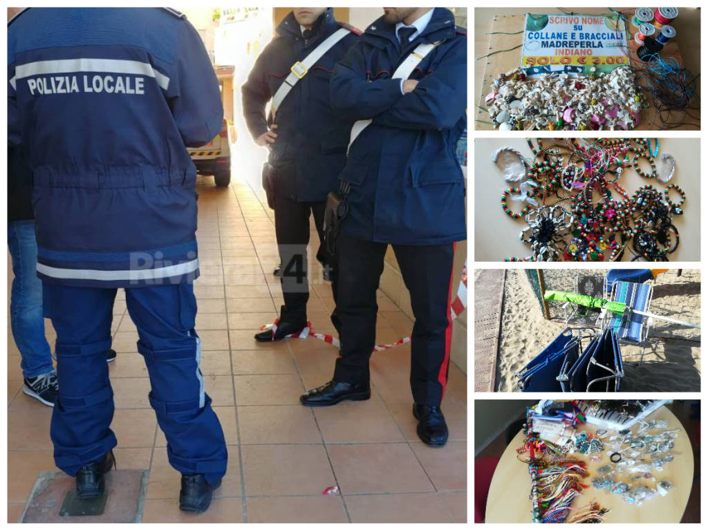 riviera24 - taggia carabinieri polizia locale collage