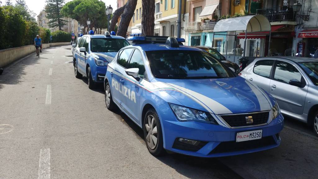 polizia commissariato pista ciclabile sanremo