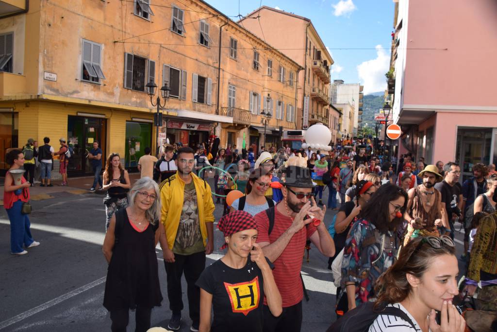 Parata no borders Ventimiglia