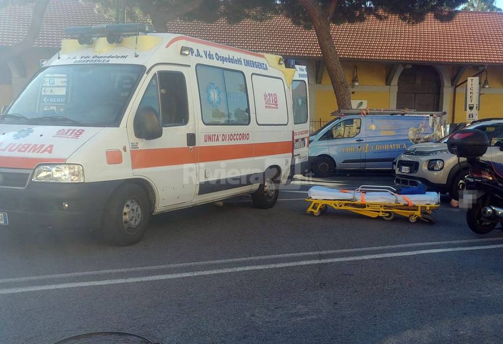 riviera24 - incidente soccorsi municipale ospedaletti emergenza