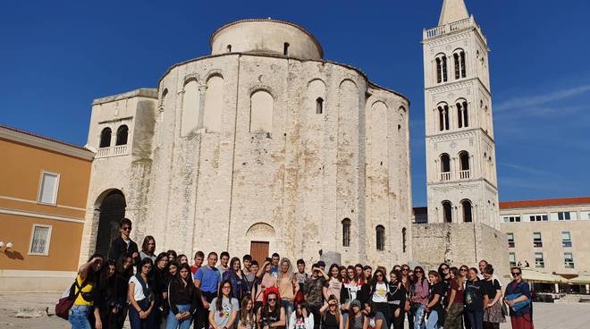 Imperia, riuscito lo scambio culturale Erasmus in Croazia per gli studenti del liceo Viesseux