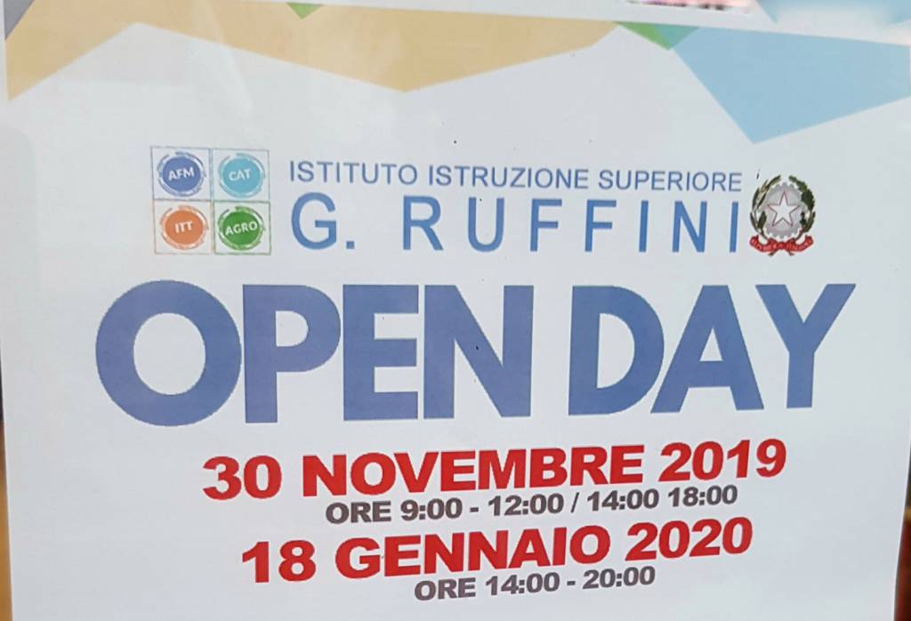 Riviera24- open day ruffini