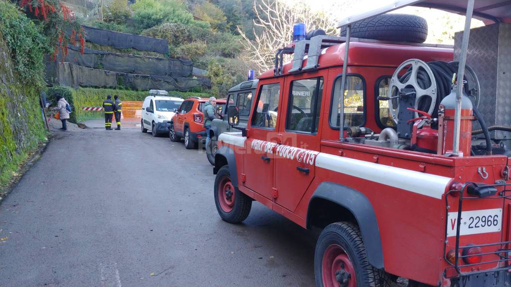 Rocchetta Nervina, mesi di lavori per riaprire la strada provinciale franata