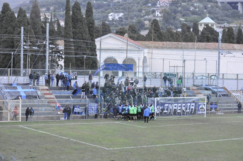 Imperia - Albenga, vittoria dei neroazzurri