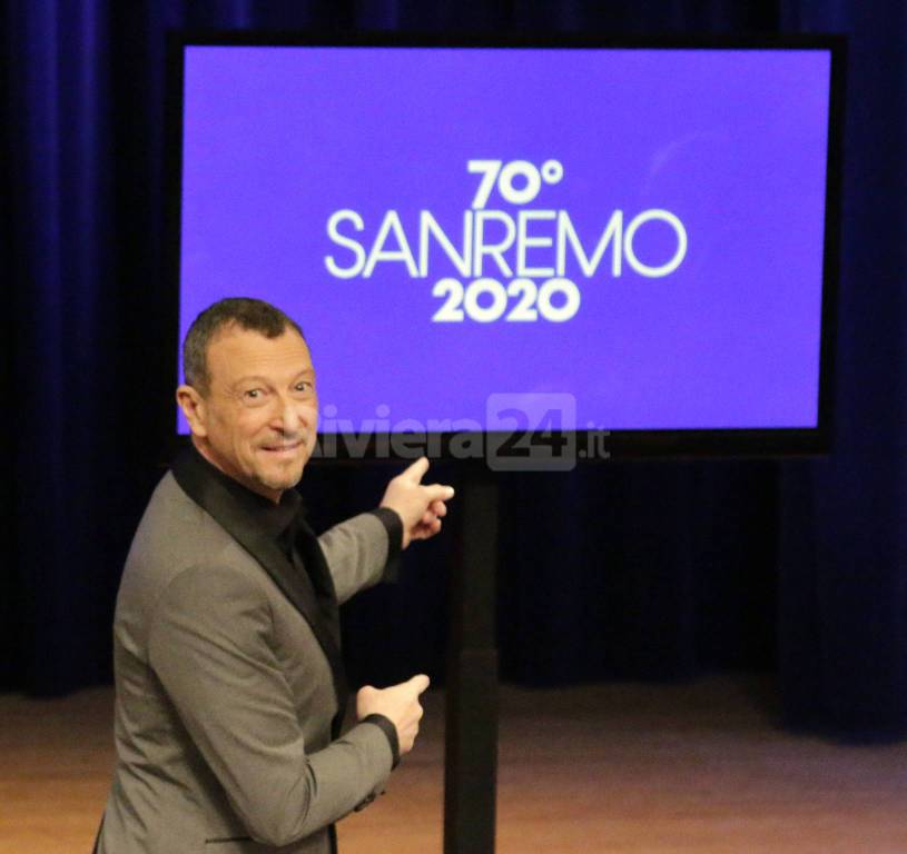 riviera24 - photo call festival 2020 presentazione