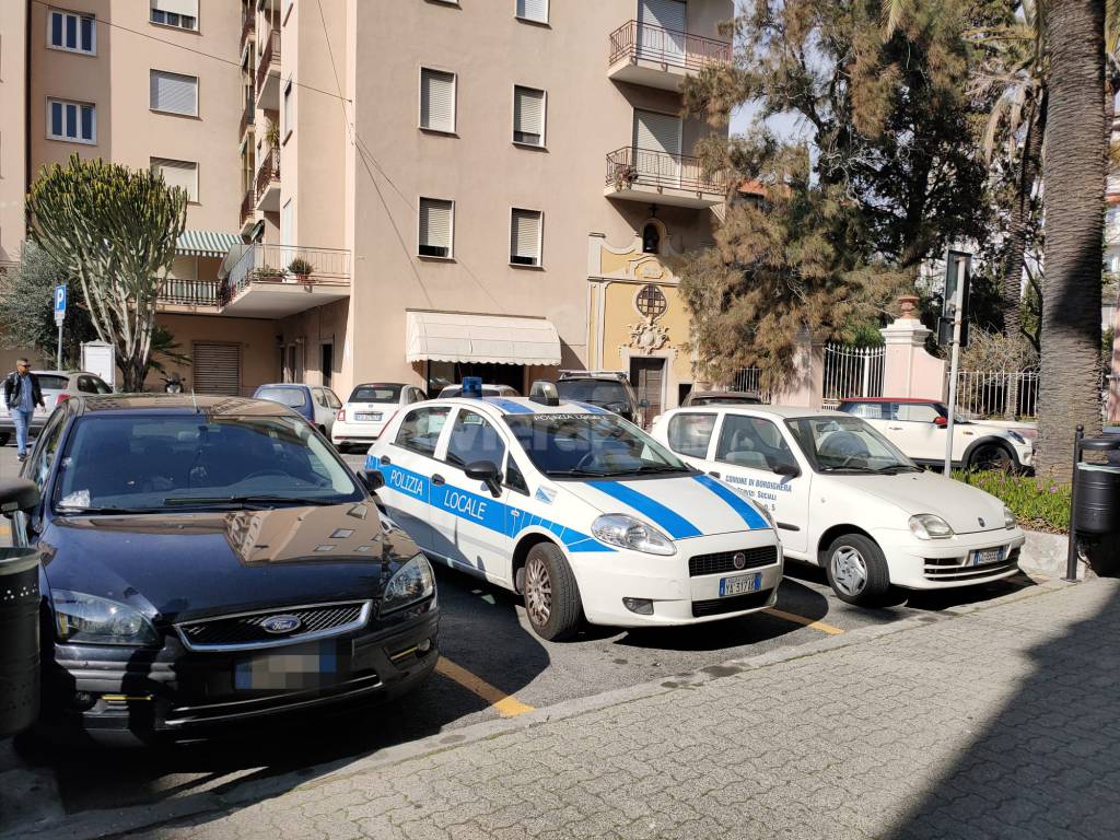 auto sospetta Bordighera