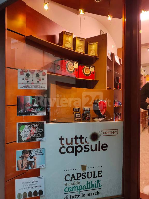 Inaugurato il corner di Tutto Capsule al Tobacco Center di Bordighera