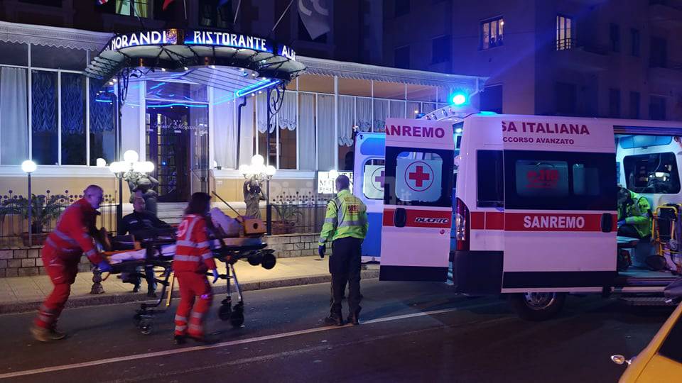 incidente stradale sanremo