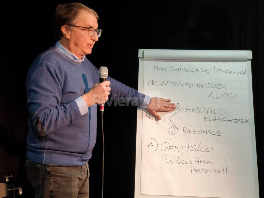 Itticoltura, assemblea del fronte del no