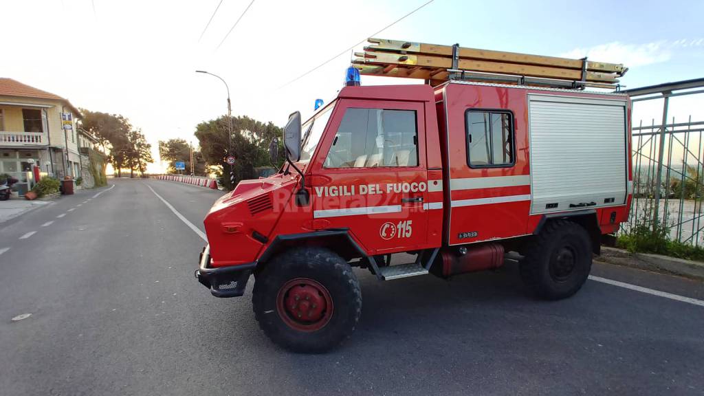 Levante di Sanremo devastato dal vento