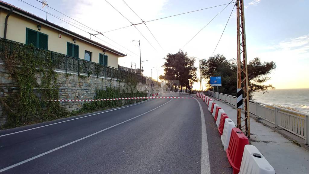 Levante di Sanremo devastato dal vento