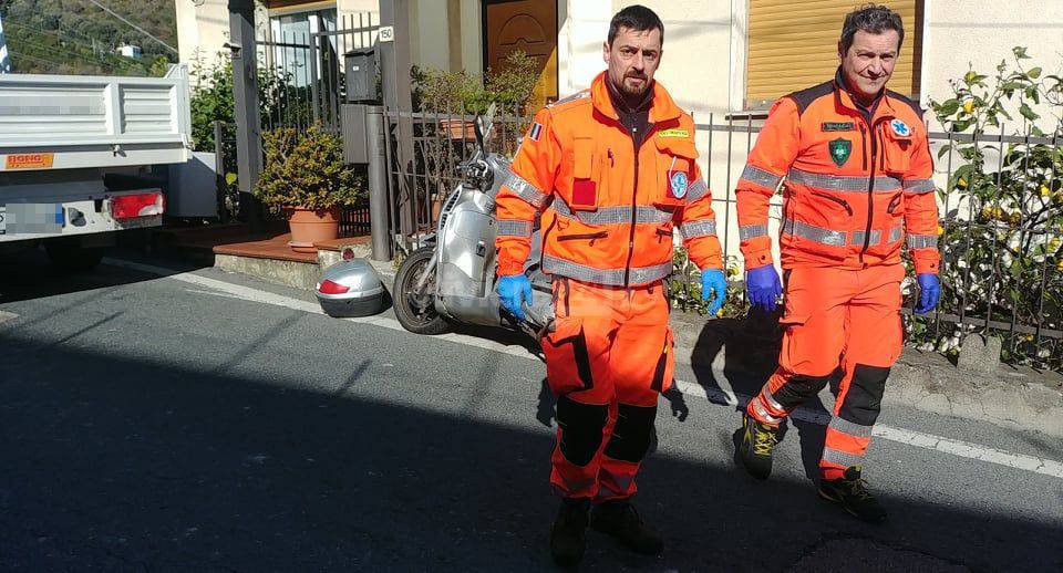 riviera24 - Sanremo incidente scooter furgone