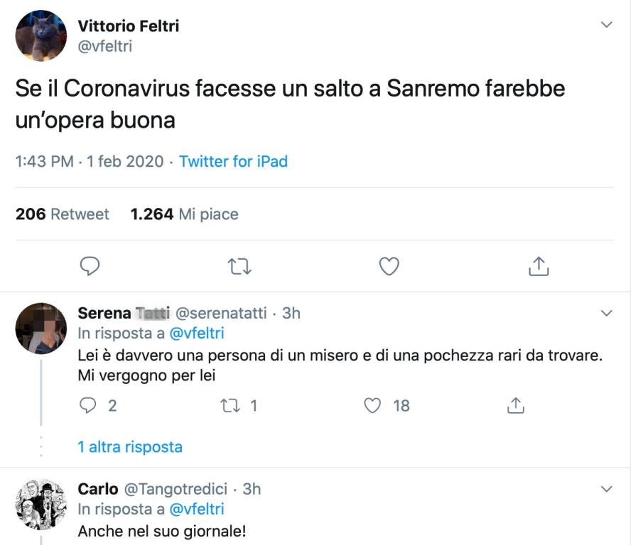 tweet feltri