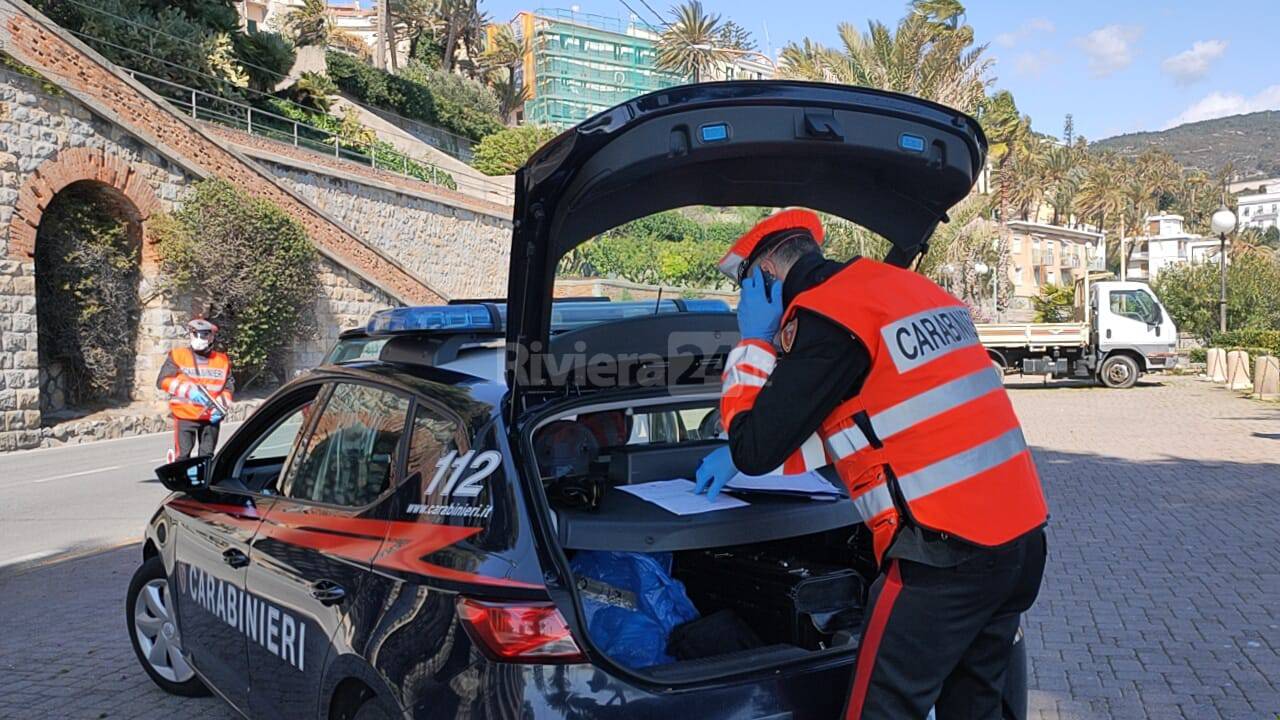 controlli carabinieri coronavirus