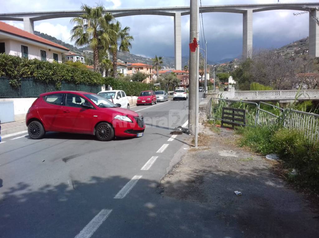 Incidente bordighera via Pasteur