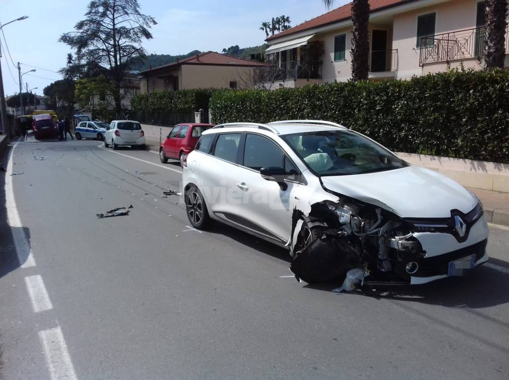 Incidente bordighera via Pasteur