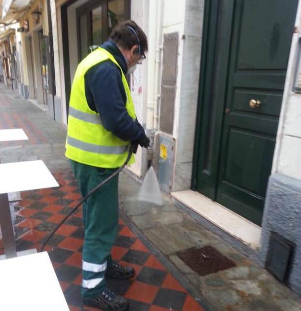 sanificazione strade diano marina