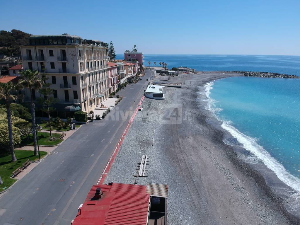 passeggiata mare bordighera