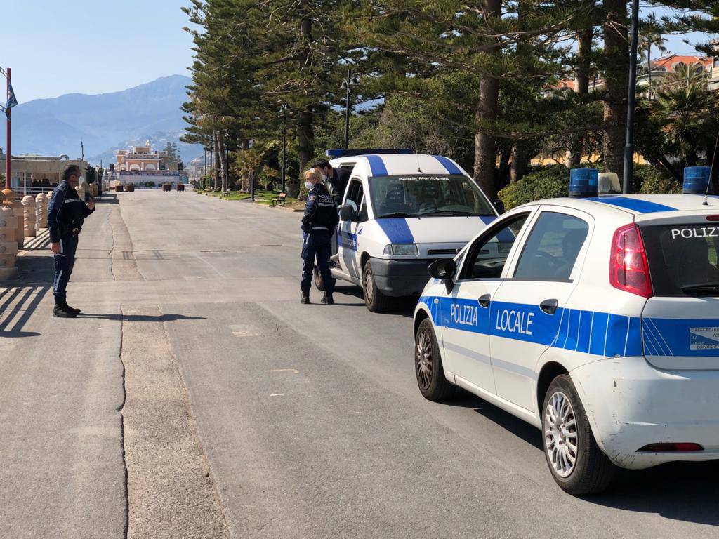 polizia locale drone bordighera