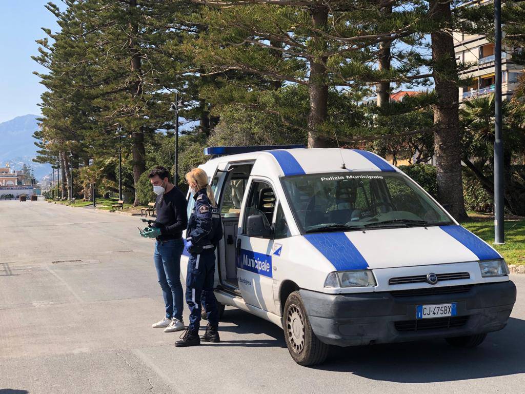 polizia locale drone bordighera