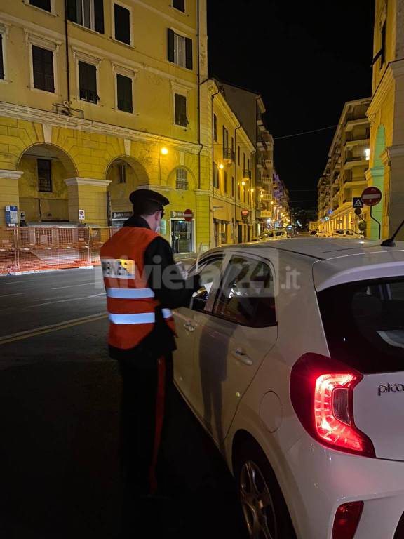 Stretta sui controlli da parte dei carabinieri