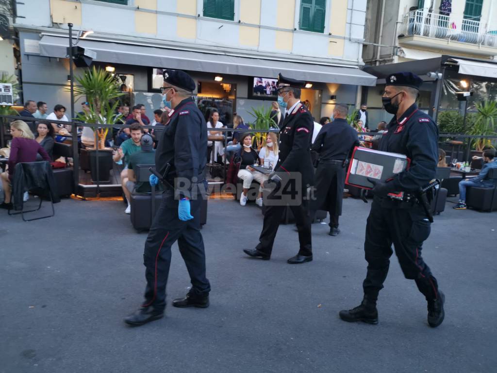 Sanremo blitz interforze piazza Bresca