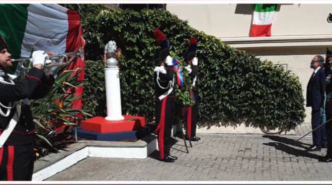 Imperia, celebrato il 206° annuale della fondazione dell’Arma dei carabinieri