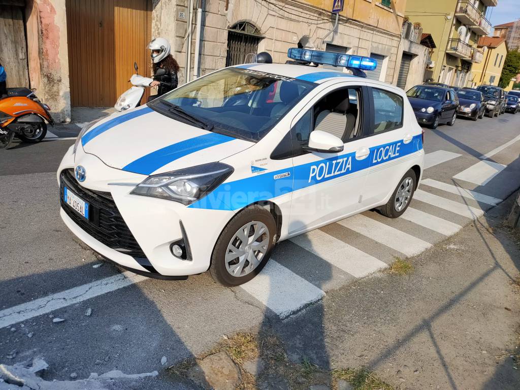 Imperia, incidente via Airenti a Caramagna