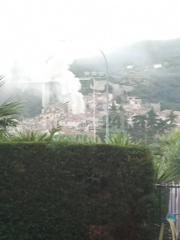 incendio Taggia